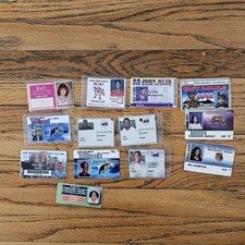 VINTAGE 1980-2010'S LOT 13 JR. HIGH SCHOOL STUDENT IDENTIFICATION CARD IDS picture