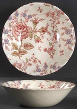 Johnson Brothers Rose Chintz Pink Cereal Bowl 283452 picture