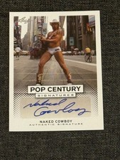 2013 Leaf Pop Century Autograph Auto The Naked Cowboy picture