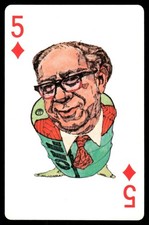Russell Long 1980 Politicard Politics Card (NM) picture