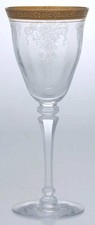 Tiffin-Franciscan Melrose Clear  Water Goblet 717250 picture