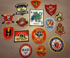 Lot Of 15 Vintage United States Marine Corps USMC  Military patches picture