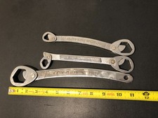 Lot of 3 Vintage Multi Wrench 3/8