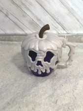 Purple Poison Apple Stein Mug Cup Disney Parks Halloween Glow In Dark Snow White picture