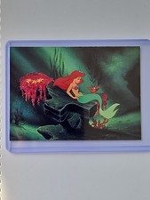 VTG 1991 Disney The Little Mermaid Ariel Pro Set Card 31 Sebastian Down In Home picture