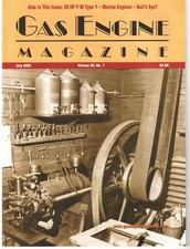 Ajax Iron Works, Otto Engine, 20 HP Fairbanks Morse Type Y, low Tension magneto picture