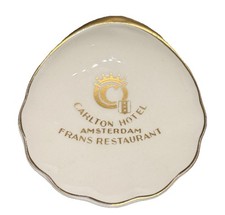 Vintage FRANS RESTAURANT Advertising Ashtray Carlton Hotel Amsterdam Holland picture