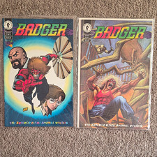 Badger: The Zen Pop Funny-Animal Version #1-2 Complete Series Dark Horse picture