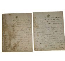 1909 New Orleans ALS Mary Harkness Newcomb Tulane ALS on Marriage, 2717 Chestnut picture
