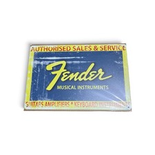 New Fender Musical Instruments Reissue Sign Wall Decor picture