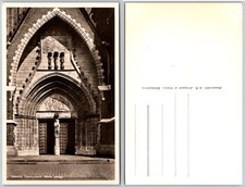 Uppsala Domkyrka West Portal Postcard picture