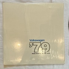 1979 Volkswagen VW Dealer Promo Vinyl Record Intro Show w/ Insert Shrink Wrap picture