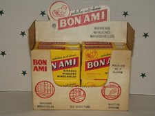 Vintage Bon Ami Cleaning Cakes 12 Bars Original Box Advertising  Old Stock picture