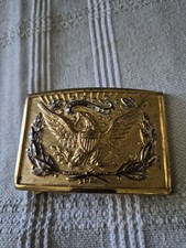 U.S. Model 1872 Officer Uniform Plate Civil War Era Repo 1960s Vintage Original picture