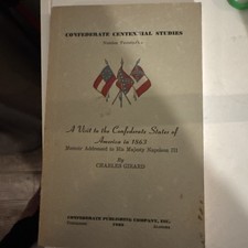 Confederate Centennial Studies No. 21 A visit To The Confederate States Of Ameri picture