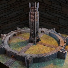 Conquest Creations - Wizard Fortress (Isengart) MESBG 28mm Fantasy Tabletop picture