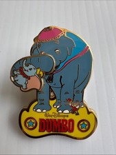 Vintage 2004 Disney Trading Pin Mrs Jumbo Swinging Trunk Cradling Baby Dumbo picture