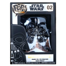 New Funko Pop Disney Lucasfilm Pin Star Wars 02 Darth Vader Dark Side Enamel Pin picture