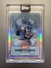2025 Topps Mint Marvel Venom #114 Chrome Platinum 2/25 Encased picture