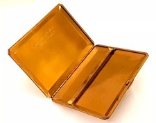 Rare 1930s/1940s Tallent Brass Cigarette Case – Egyptian Industrial Advertising picture