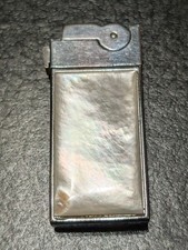 Vintage Used 1950's A.S.R. Lighter FAUX Mother Of Pearl  picture