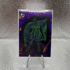 2025 Topps Marvel Comic Book Heroes #4 Doctor Doom Purple 44 /75 picture