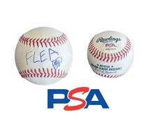 FLEA Signed Autograph Red Hot Chili Peppers Baseball Autograph PSA/DNA picture