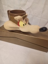 Vintage 1992 Looney Tunes KFC Promo Wyle E Coyote Plastic Mug* Used-Nice 9