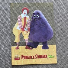 1996 McDonald's Assets Collectible Cards Cels Ronald McDonald Grimace #MC8 k118 picture