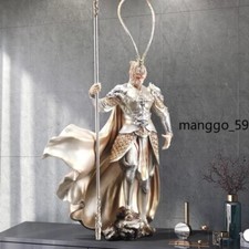 Sun Wukong NEW Monkey King Statue Fight to Beat Buddha Golden Hoop Home Ornament picture