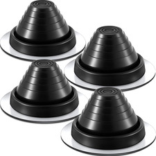 4 Pcs #3 Roof Pipe Vent Boot Od 1/4