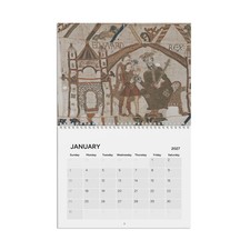 Bayeux Tapestry Calendar 2027, Medieval History Wall Calendar picture