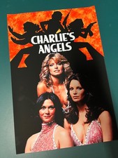 Charlie's Angels Movie 1976 Vintage Repro Print Poster 13x19 Matte paper picture