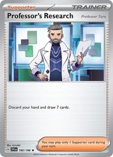 100 Pack of Professor's Research 190/198 - Card Pokemon Near Mint Cards Set picture