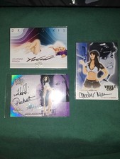Autograph Lot Of 3 Playboy Models Holli Pockets Juliana Prada Carolyn Martin picture