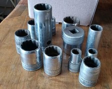 Vintage S-K Tools Sockets Lot Of 12 Miscellaneous picture