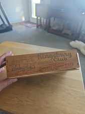 Vtg Kingsbury American Club Cheese Box . Pauly Cheese Co. Green Bay Wis. picture