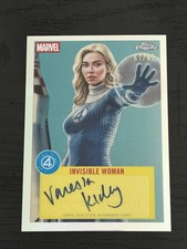 2025 Topps Marvel Studios Chrome Vanessa Kirby As Invisible Woman Auto 61/63 picture