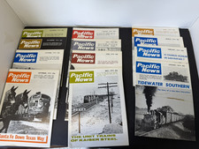 Pacific News 12 Issues 1974 Jan - December Steam on Amtrak Bart PCC Fades Away picture