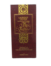 Laurence Olivier Dramatic Performance Bible 6 CD 1992 Readings Old Testament set picture