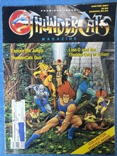 WELSH - THUNDERCATS MAGAZINE - JANUARY 1987 #1 - POSTER ATTACHED picture