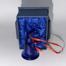 Disney Parks Arribas Brothers Fantasia Sorcerer Mickey Hat Glass Ornament picture