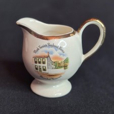 Vintage Mini Souvenir Pitcher Mark Twain's Boyhood Home picture