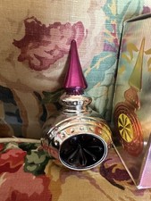 Avon Unforgettable Cologne Vintage 1968 Collectable Ornament Purple Christmas picture