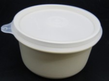 NOS Tupperware Almond Dip Container 1667-9 with Shear Lid picture
