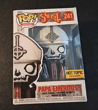 Funko Pop Rocks - Ghost - Papa Emeritus I #241 - Hot Topic Exclusive Brand New picture