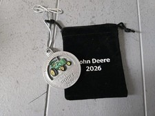 LP90135 John Deere 2026 Pewter Christmas Ornament #31 in Series PMDCO2026 picture