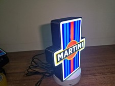 Martini Racing LED Light Box Sign – USB Powered Garage Desk Decor - 24x19 cm picture