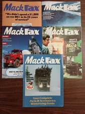 Vintage Mack Fax Advertising Brochure Lot Bulldog Truck picture