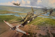 America Strikes Back, Robert Taylor ARTIST PROOF signed by Pearl Harbor Pilots picture